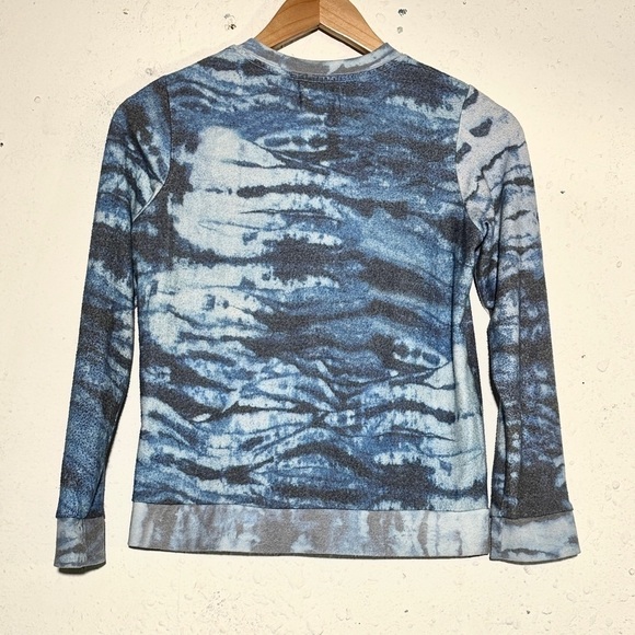 Sol Angeles Tie Dye Print Long Sleeve Pullover Size 12 Kids - Picture 6 of 11
